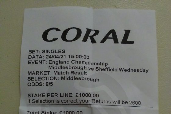 Middlesbrough – Sheffield Wednesday